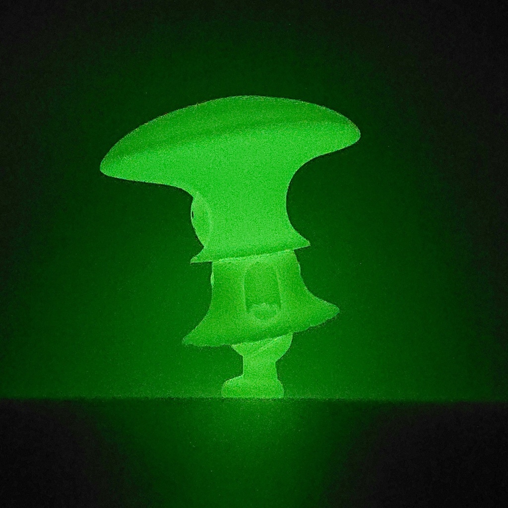 きのこちゃん ソフビ(ヤコウタケ)