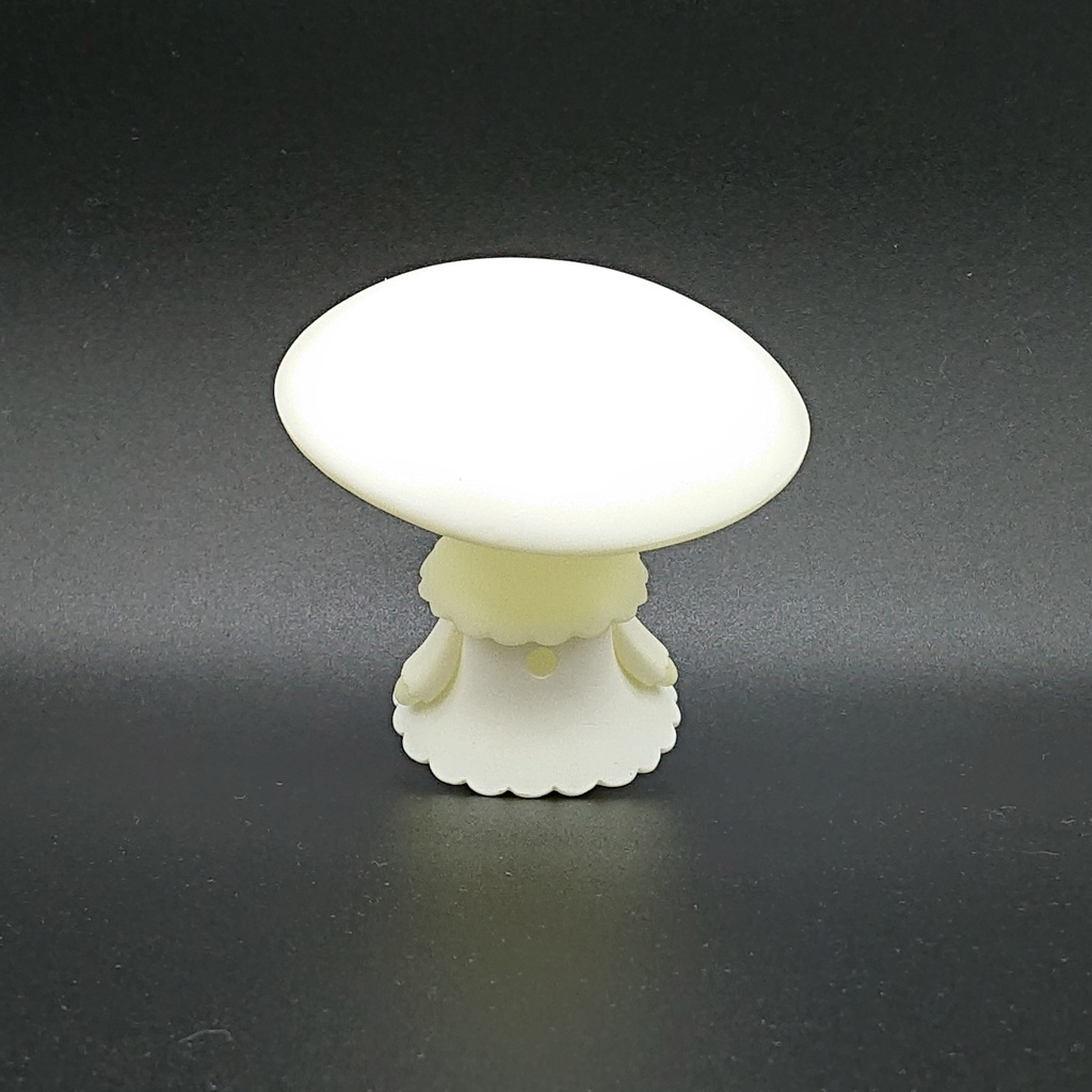 きのこちゃん ソフビ(ヤコウタケ)