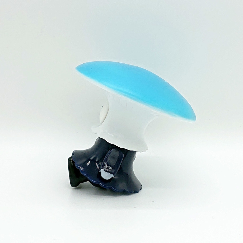 きのこちゃん ソフビ(ソライロタケ)