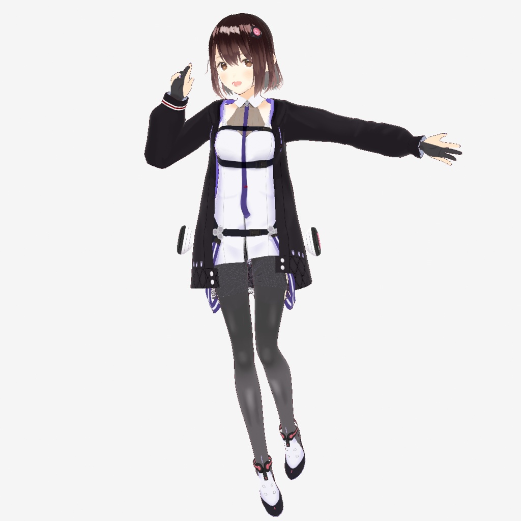 VOCALOID6　結月ゆかりさん風衣装