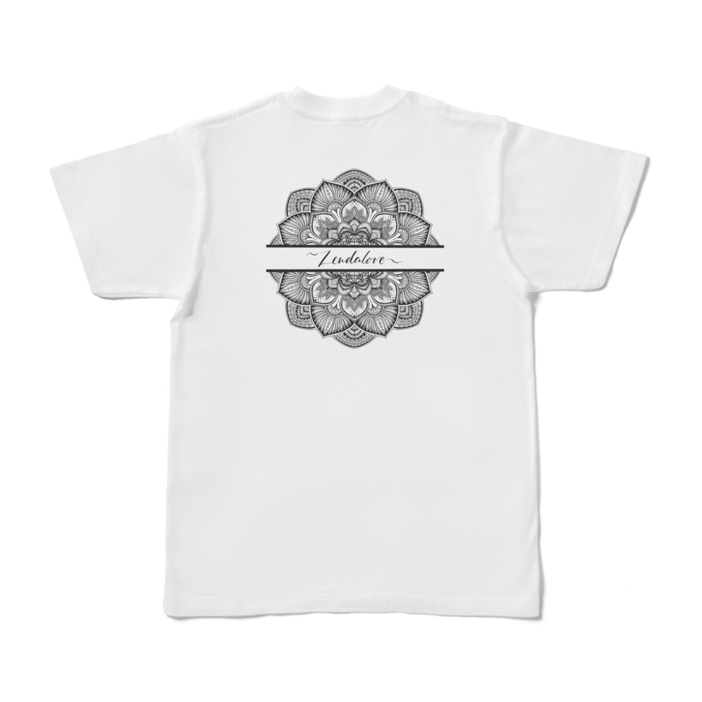 【両面プリント】ゼンダラ部Tシャツ【白】