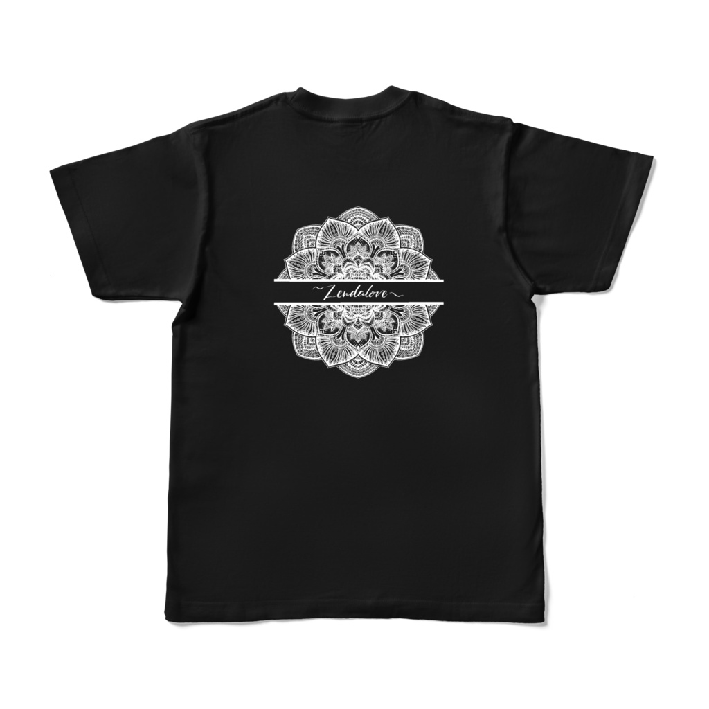 【両面プリント】ゼンダラ部Tシャツ【黒】