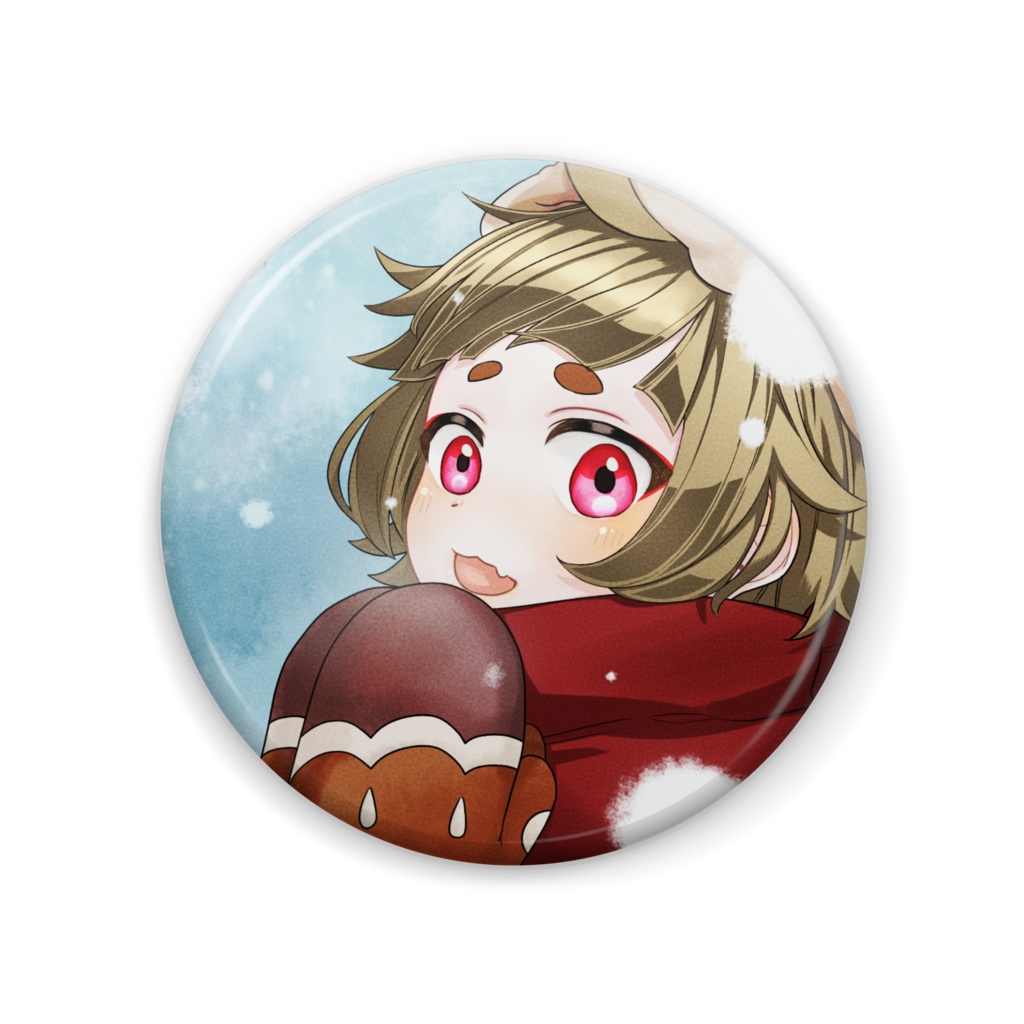 IRIAMライバー_縞鞍こなた_一枚絵_缶バッジ