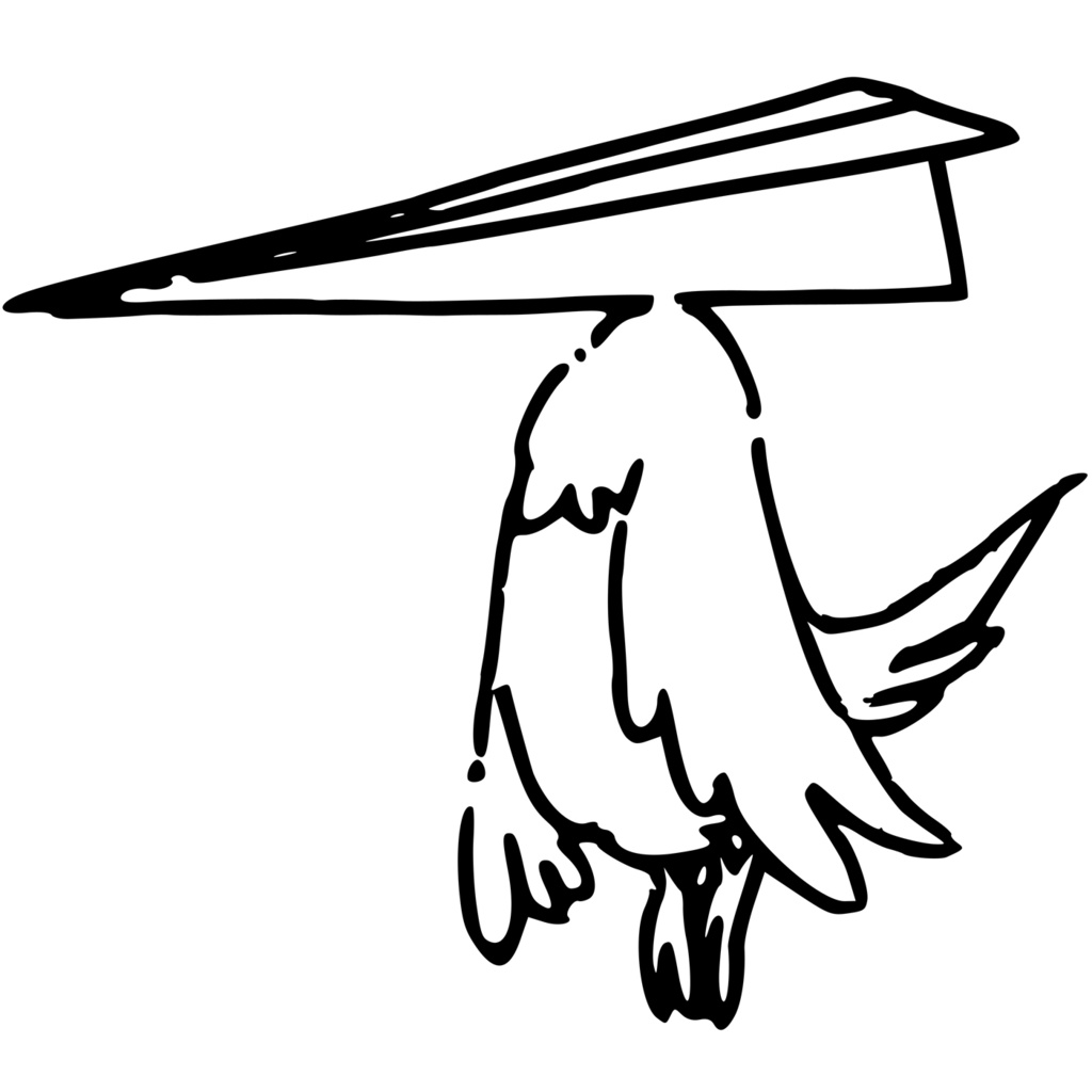 レターバード(どアップ)