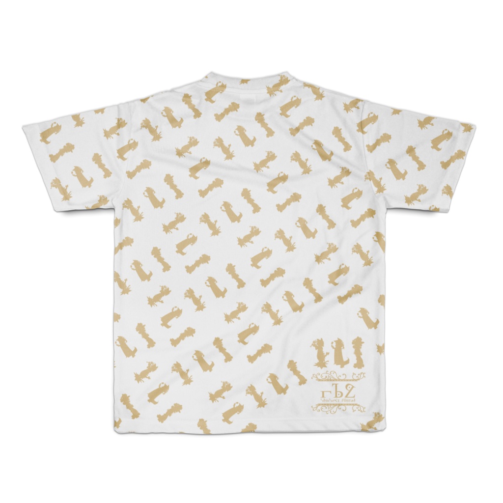 3人(デフォルメちりばめ)