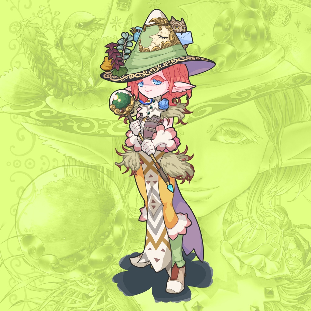 モリ・ガール(デフォルメアップ)