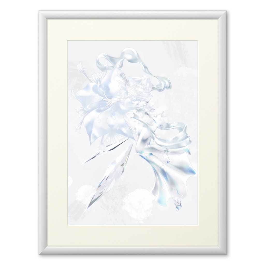 「白」（フレーム：ホワイト）