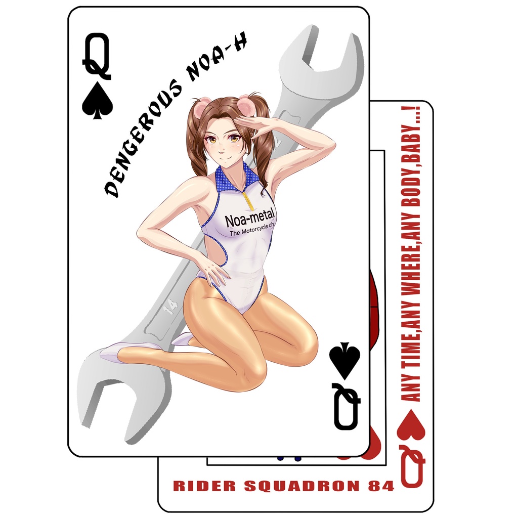 オリジナルステッカー「デスペラード」　約7.5cm