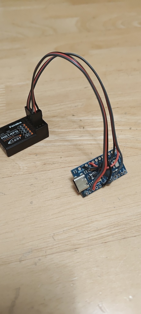 VRCpro等にRCプロポセットを使用できる　RC USBアダプター　Type-C仕様