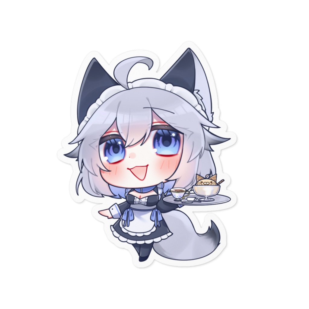 【期間限定販売】柊しきみ デビュー3周年記念グッズ ランダムステッカー3種【Vtuber】