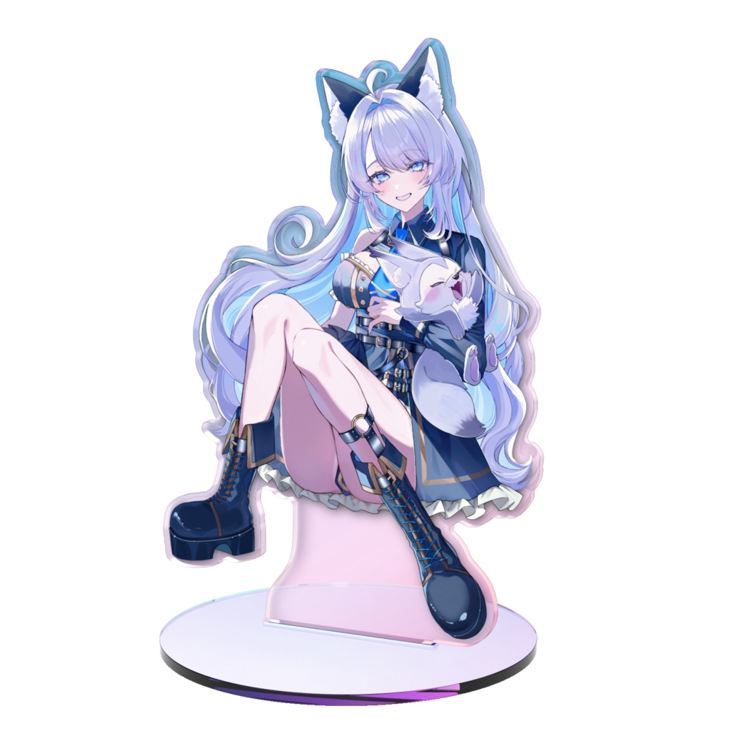 【期間限定販売】柊しきみ 2025誕生日記念グッズ オーロラアクリルスタンド【Vtuber】