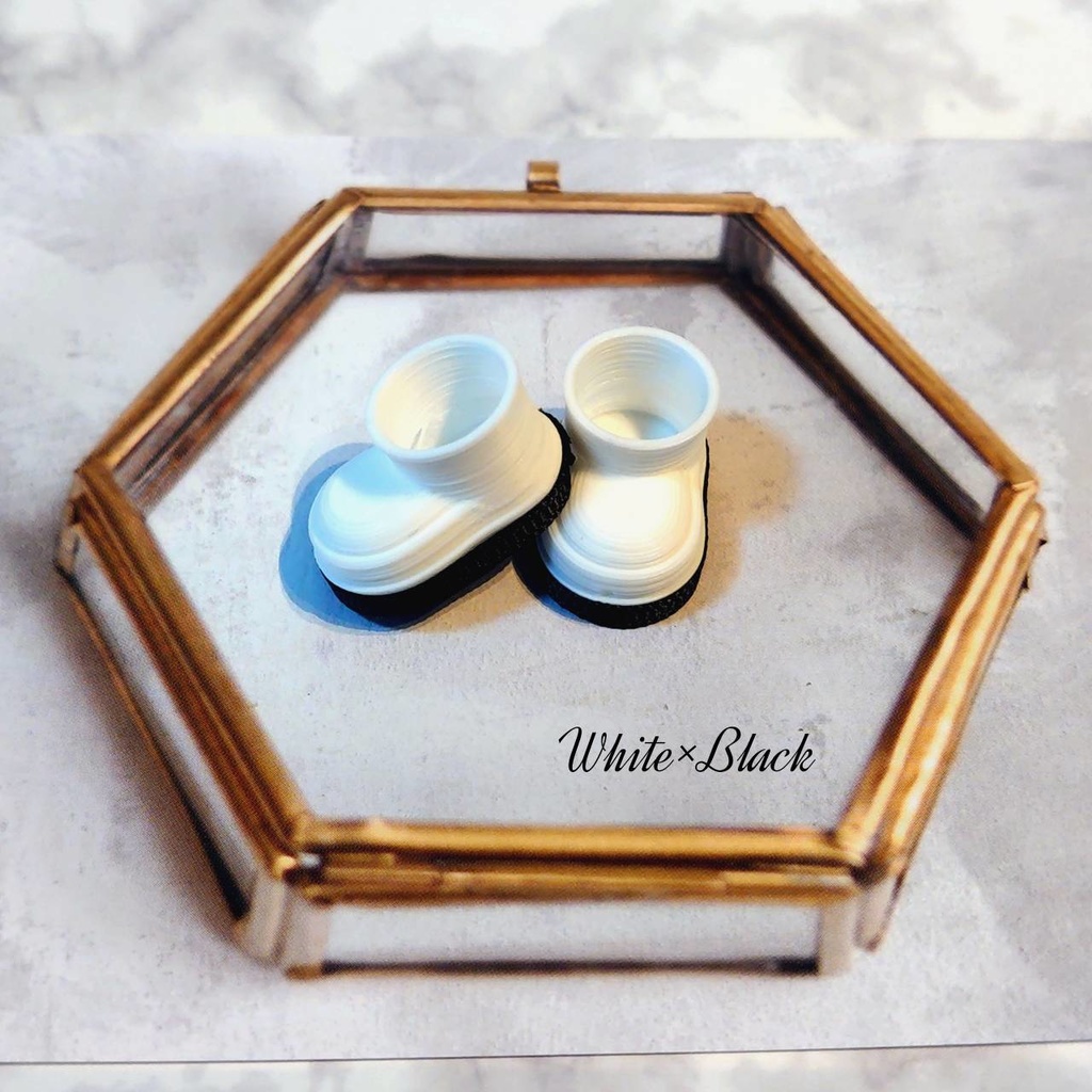 10cm-12cmぬい マグネット付きバイカラーブーツ 送料別