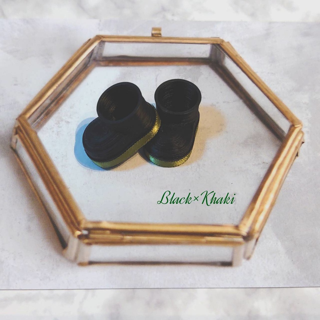 10cm-12cmぬい マグネット付きバイカラーブーツ 送料別