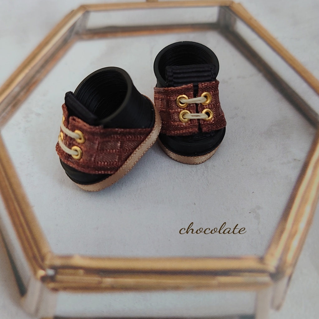10-12cmぬい ショコラシューズ靴底マグネット付き 送料別 2~3月限定