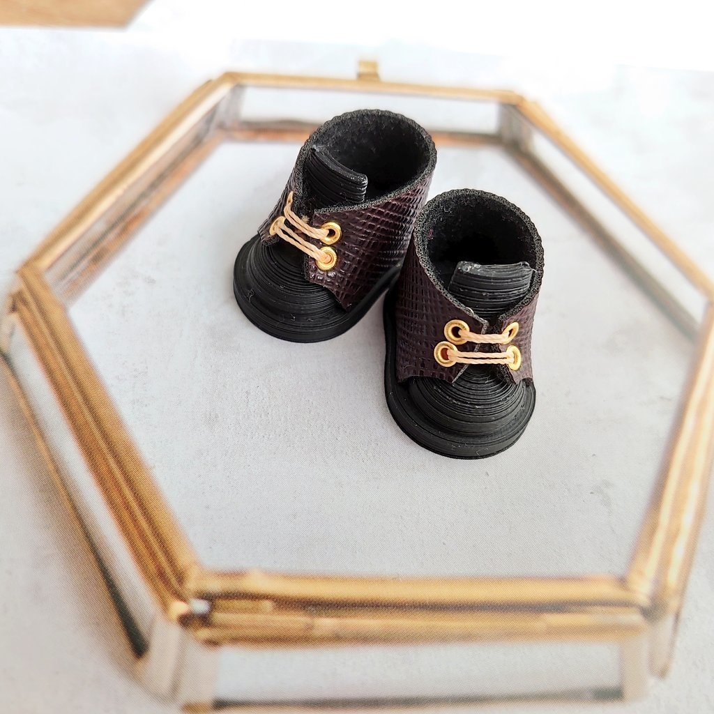 10-12cm ぬい靴 レザーシューズ 送料別