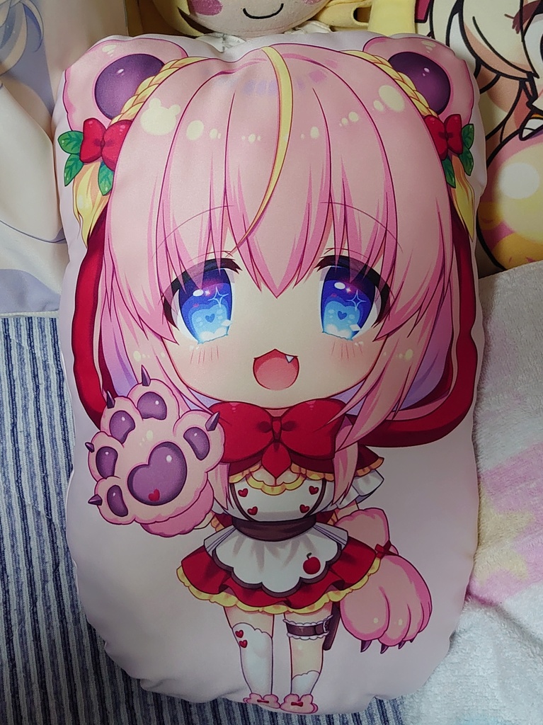 【5/22まで受注】コミ1じゅる子クッション&新作アクキー【特典有り】