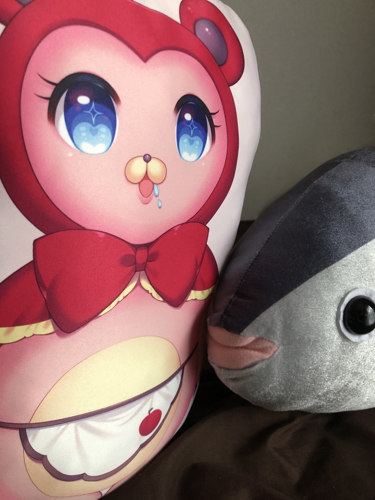 【5/22まで受注】コミ1じゅる子クッション&新作アクキー【特典有り】