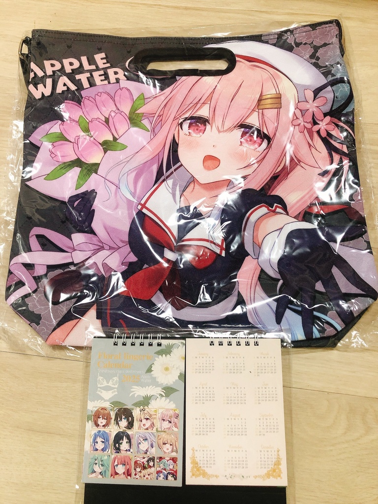 ILOVE白露型ショルダートートバッグ+セパレートカレンダーセット