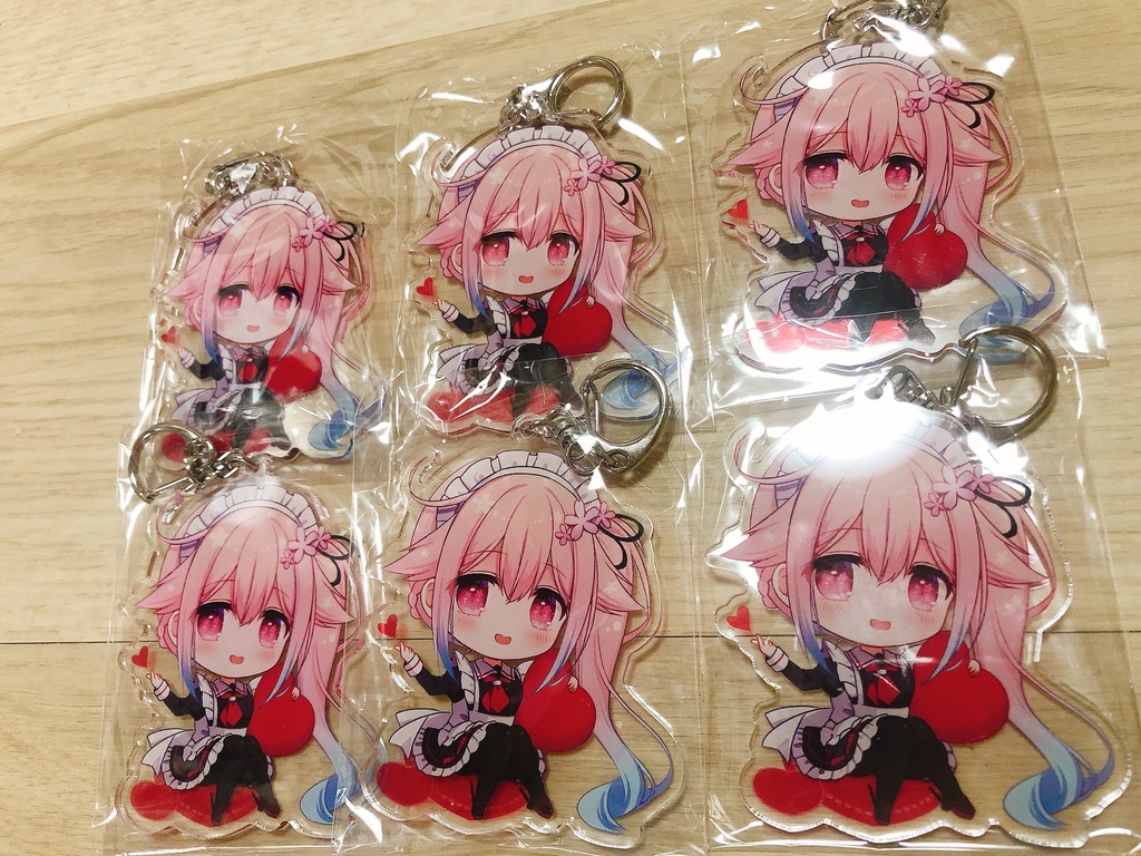 【訳あり】春雨イドキーホルダー1個
