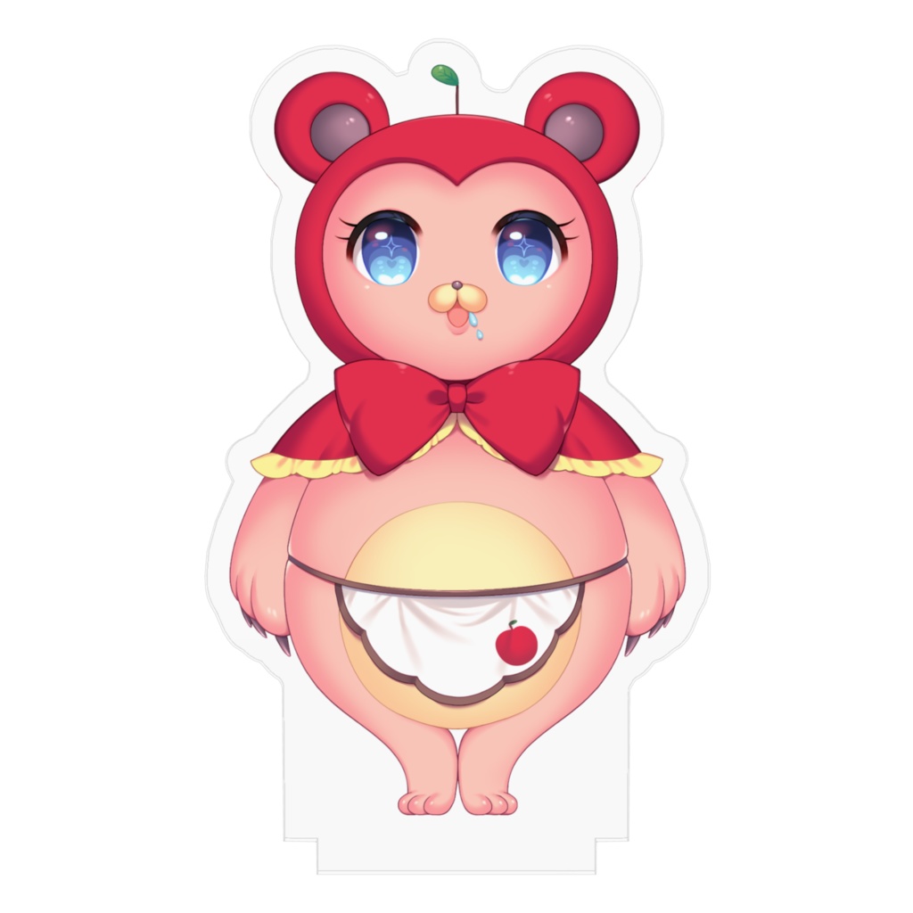 じゅるりくまアクリルフィギュア