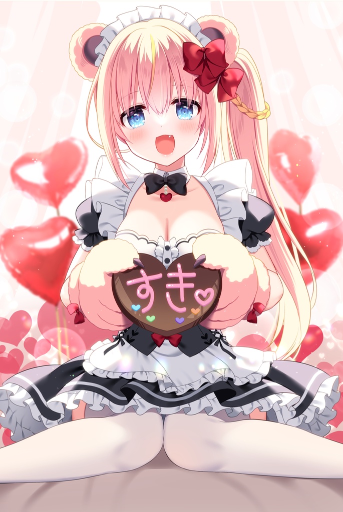 すきじゅる子ちゃんタペストリー(メイドバージョン)