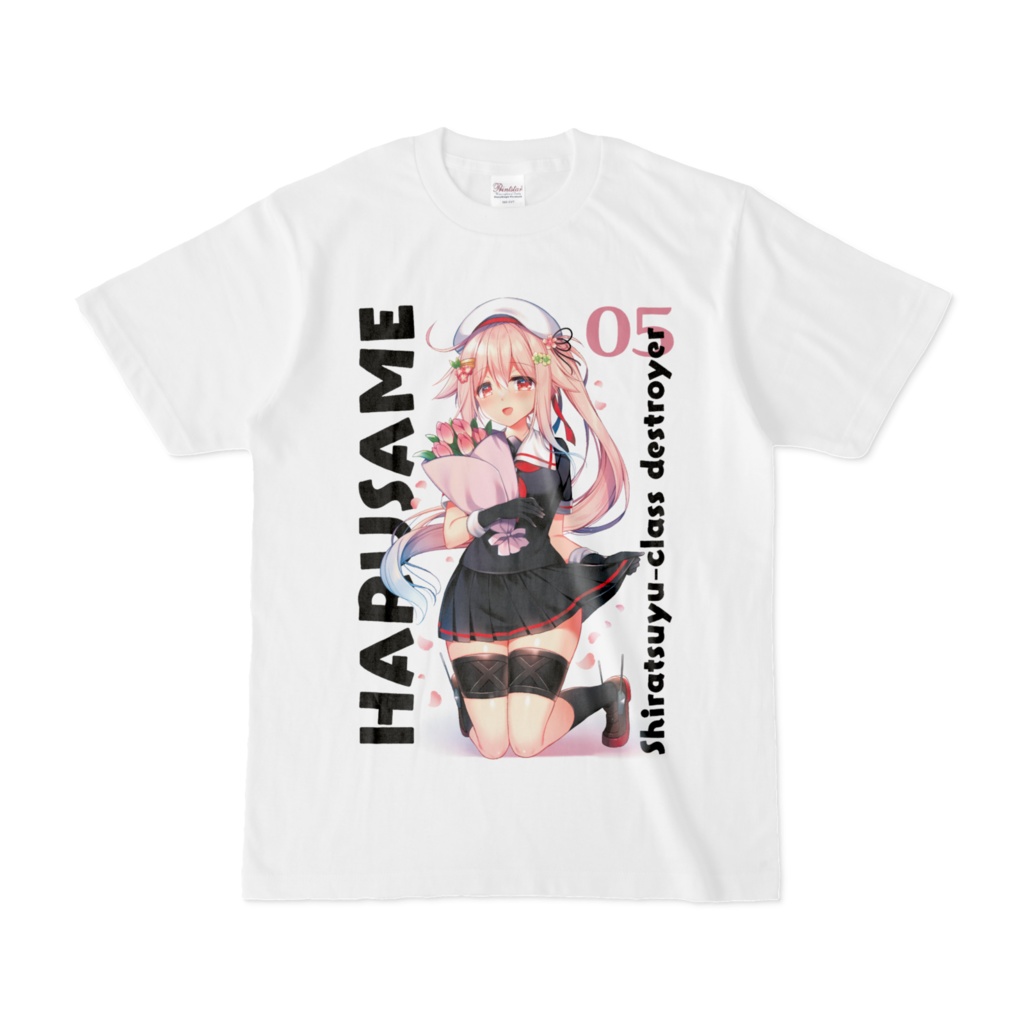 春雨ちゃんTシャツ(白)