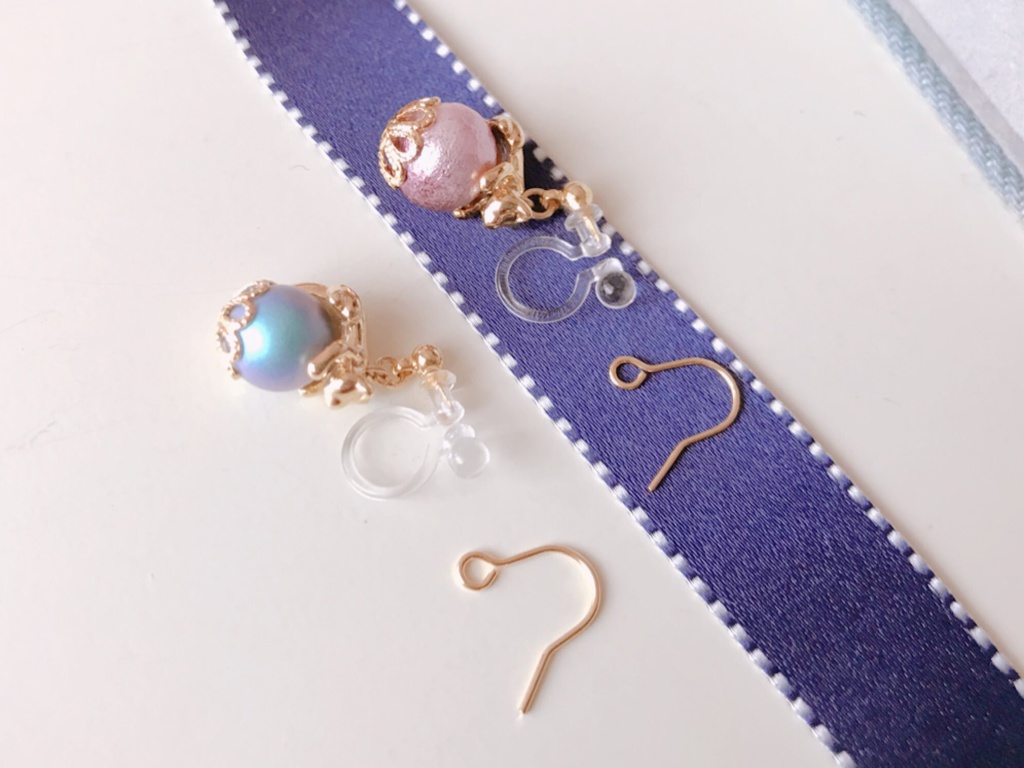 【色松】イメージイヤリング&ピアス:朝焼け/日和/深更