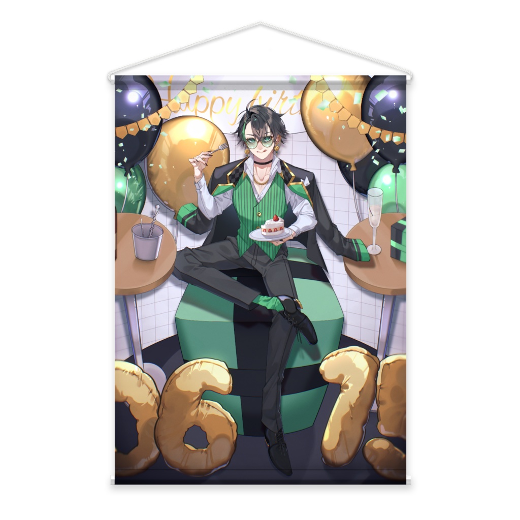 黒瀬ルイBirthdayタペストリー