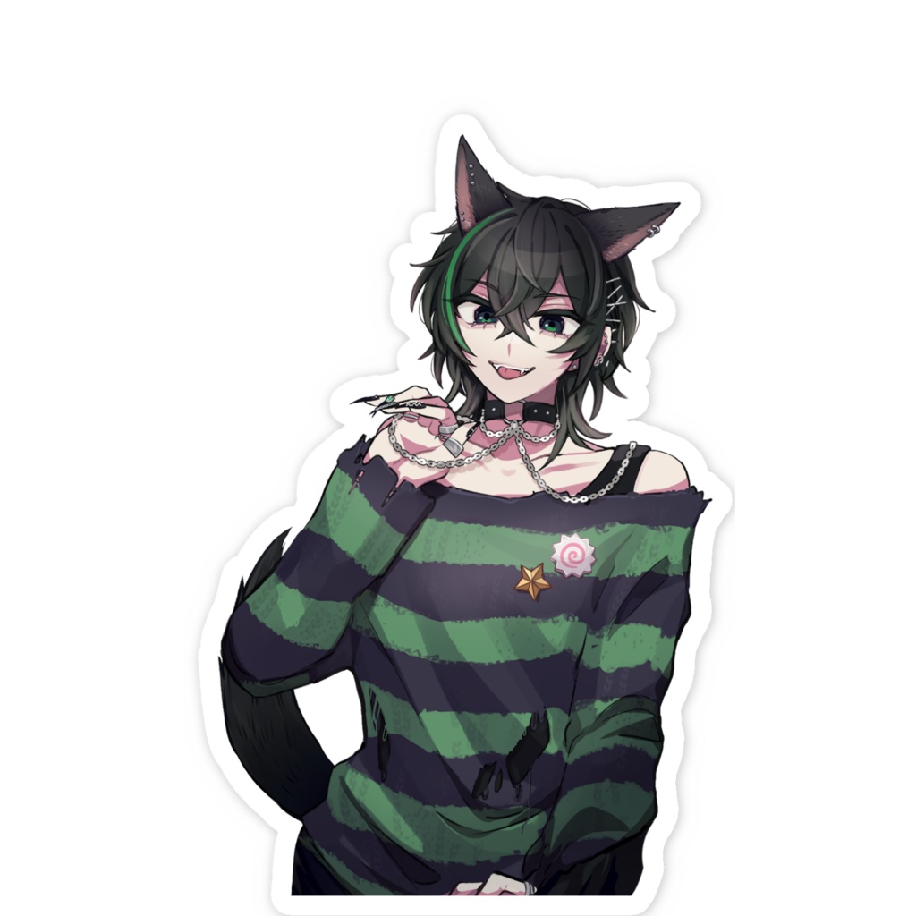 黒瀬ルイハロウィンステッカー