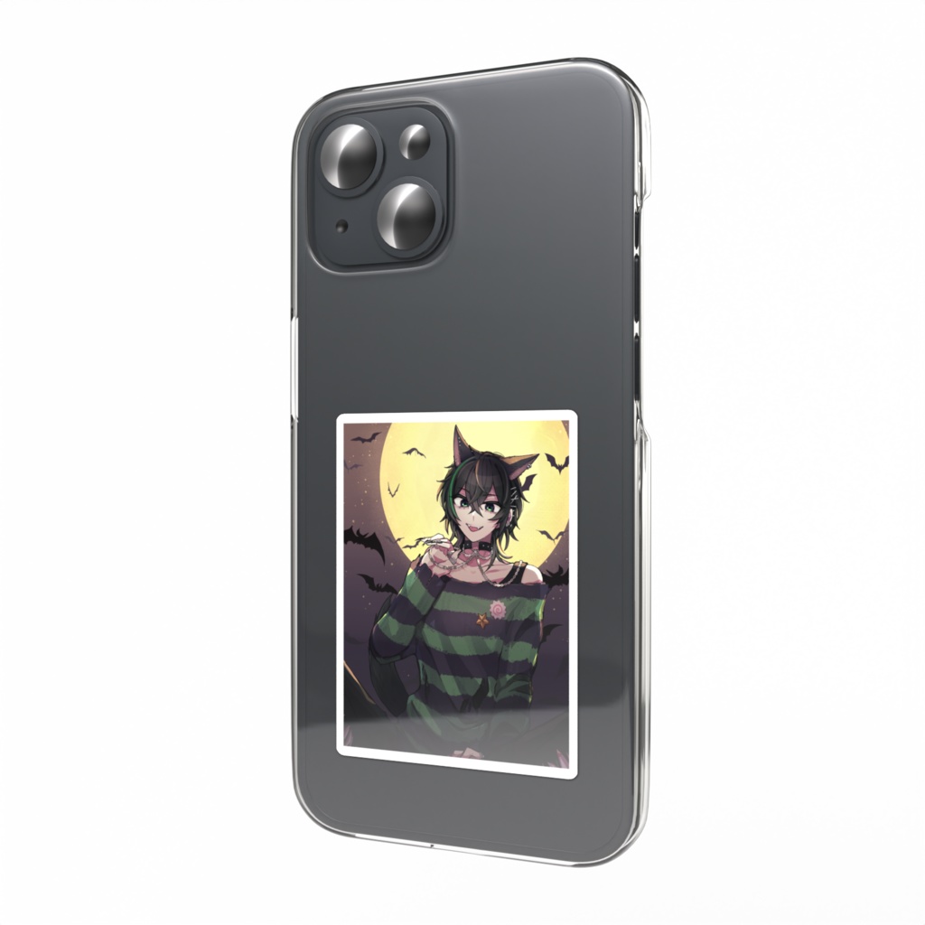 黒瀬ルイハロウィン背景付きステッカー