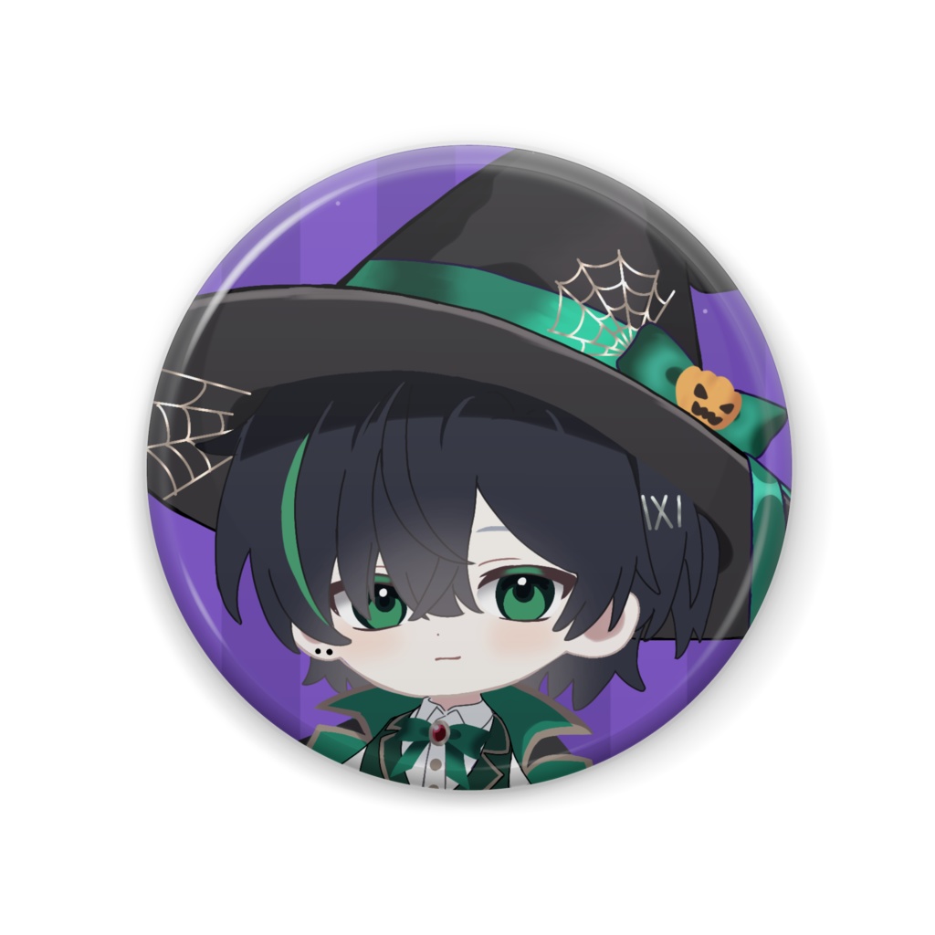 黒瀬ルイハロウィンSD缶バッジ