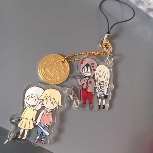 トラリセ3記念グッズ:アクリルストラップ