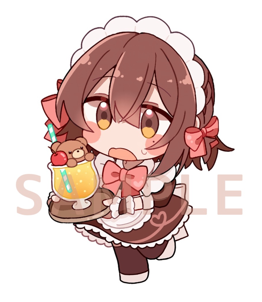 アクリルキーホルダー(メイドすかくんver)