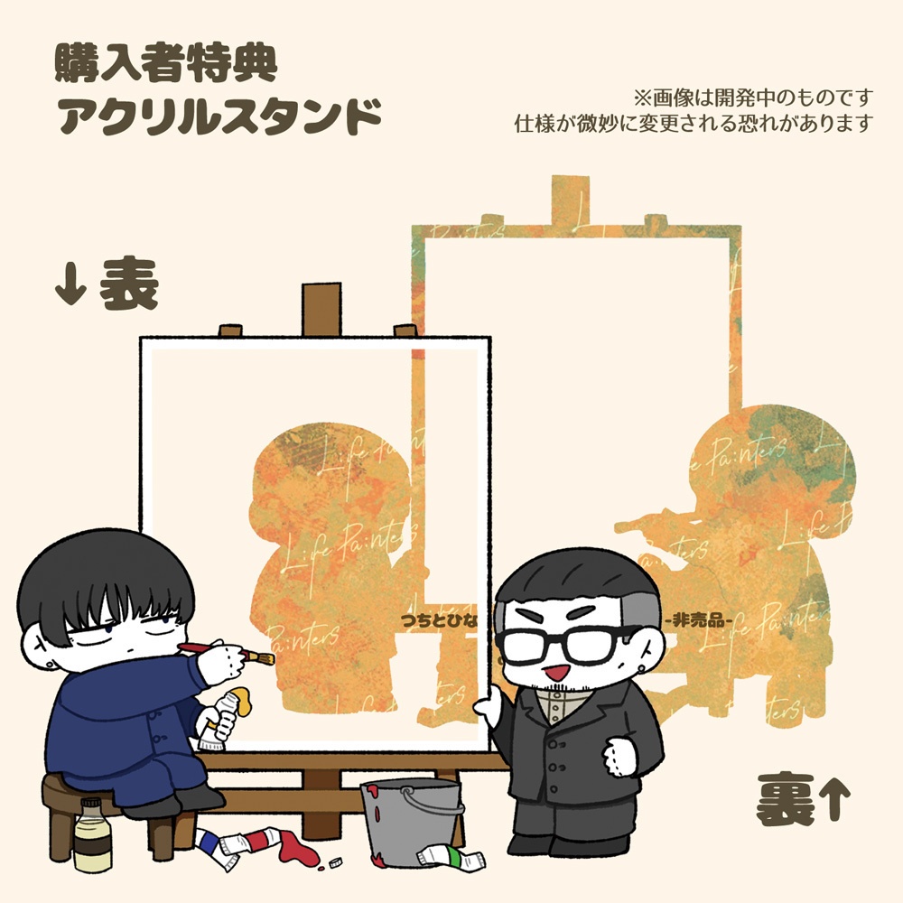 雛形+土屋田アンソロ「Liv(f)e Painters」