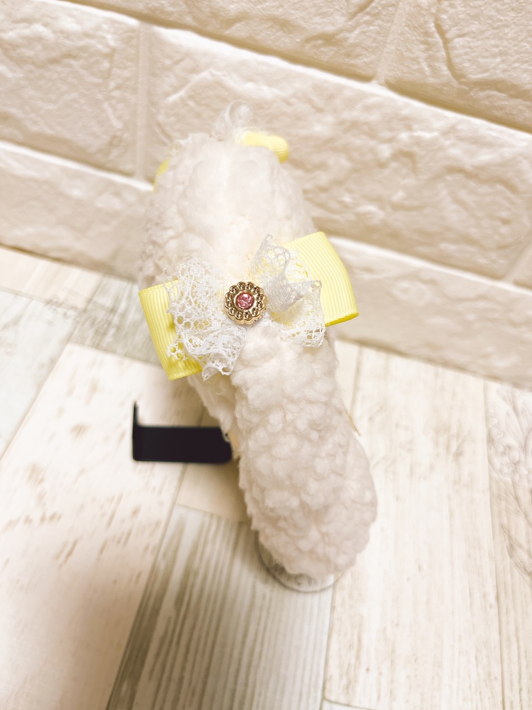 着ぐるみ 白ロップ イエローレース