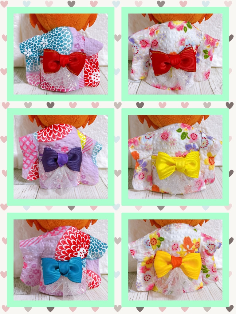 浴衣 花火柄 ❀ 花柄