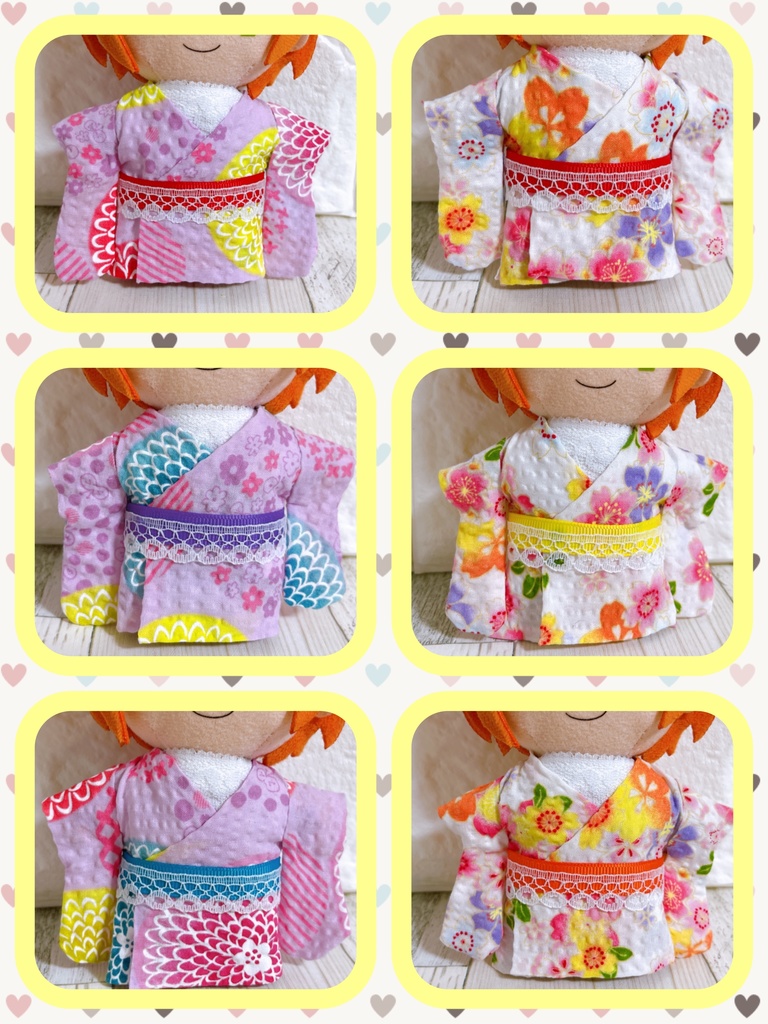 浴衣 花火柄 ❀ 花柄