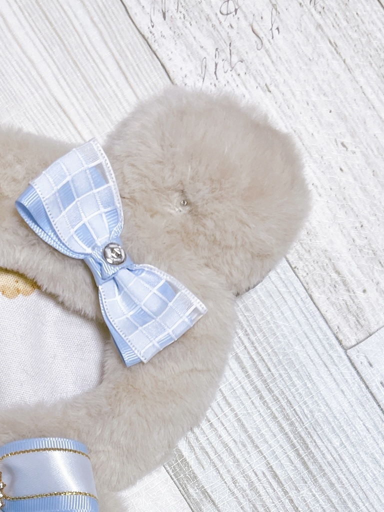 着ぐるみ 大きめくま モカ×サックス