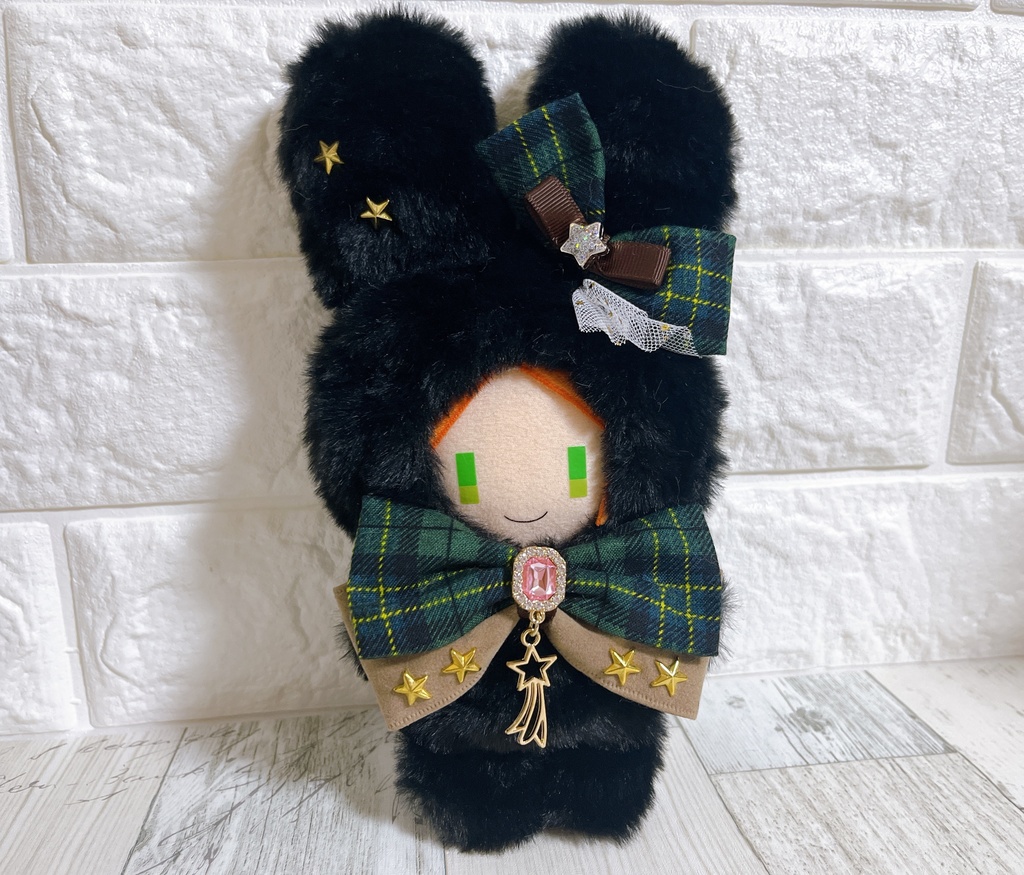 着ぐるみ 星ピアス グリーン