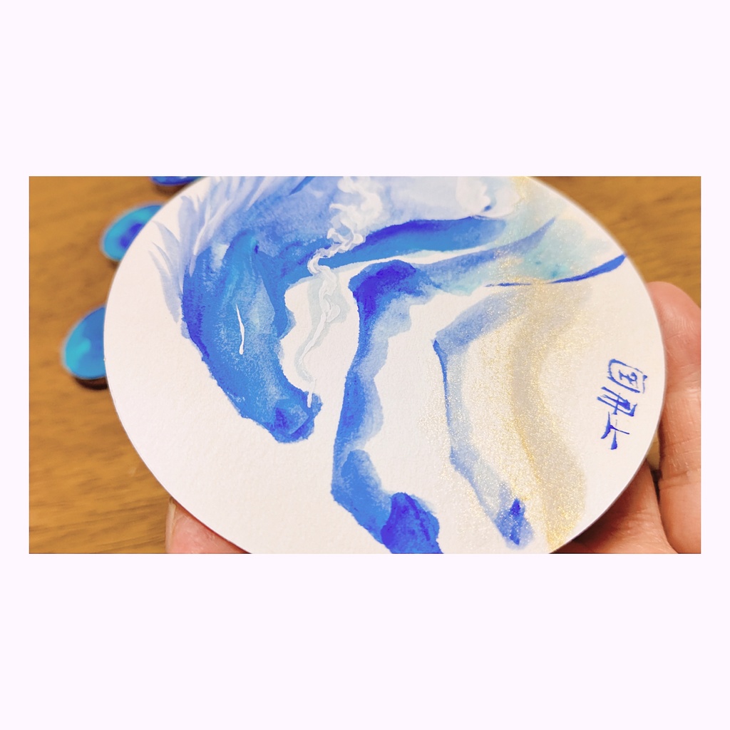 『天馬』原画コースター・作家応援商品
