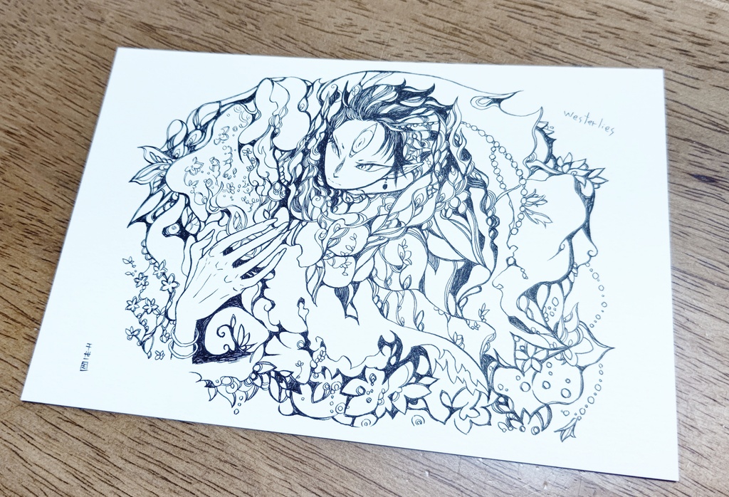 精霊神Westerlies(偏西風)原画