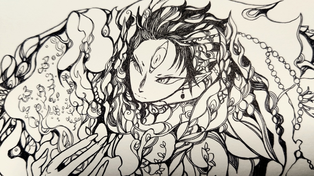 精霊神Westerlies(偏西風)原画