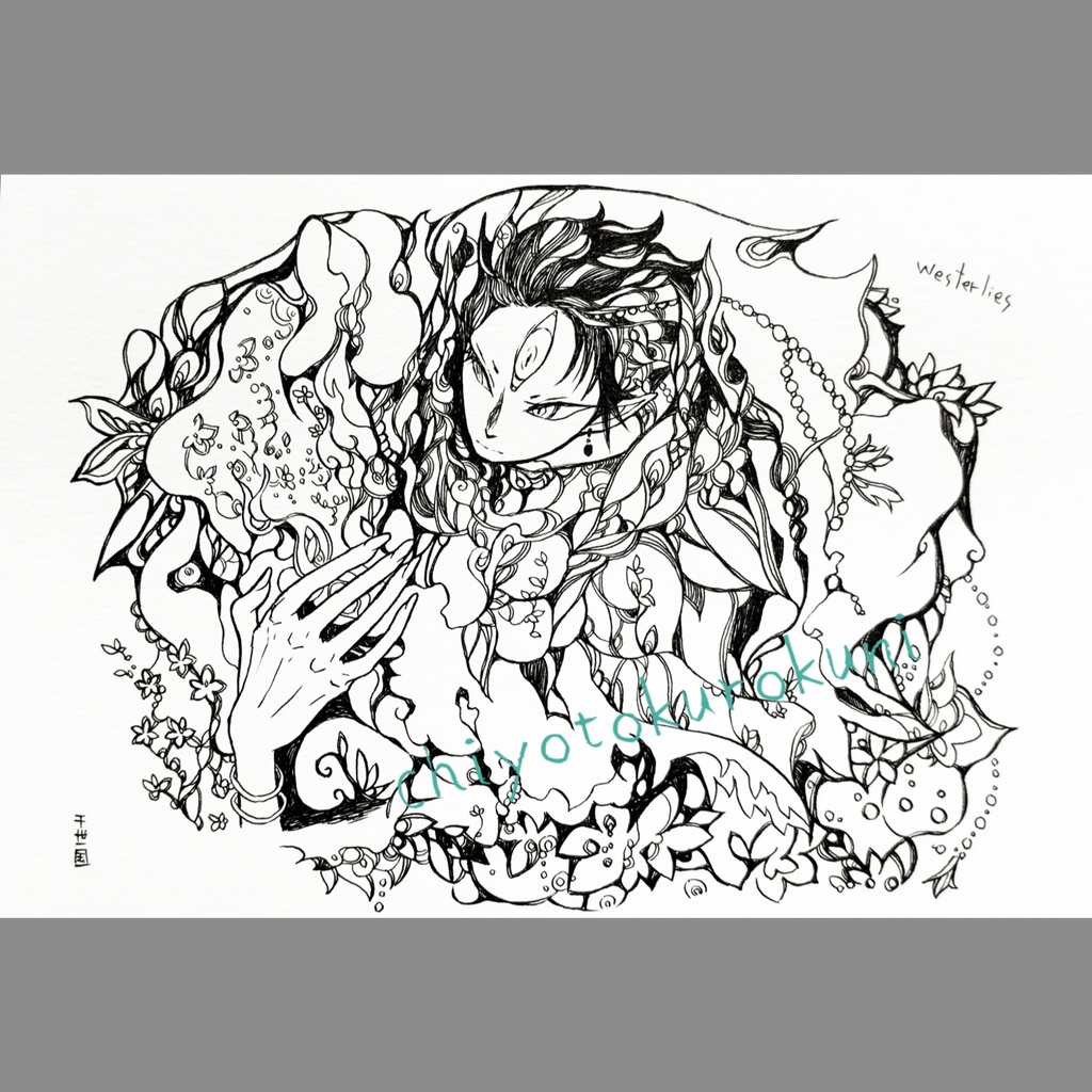 精霊神Westerlies(偏西風)原画