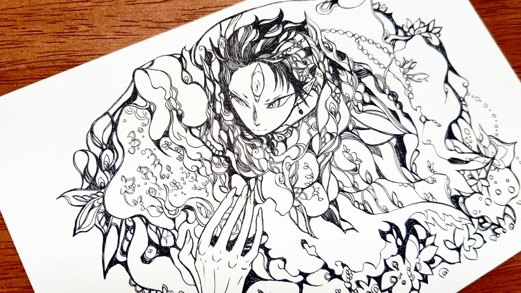 精霊神Westerlies（偏西風）原画