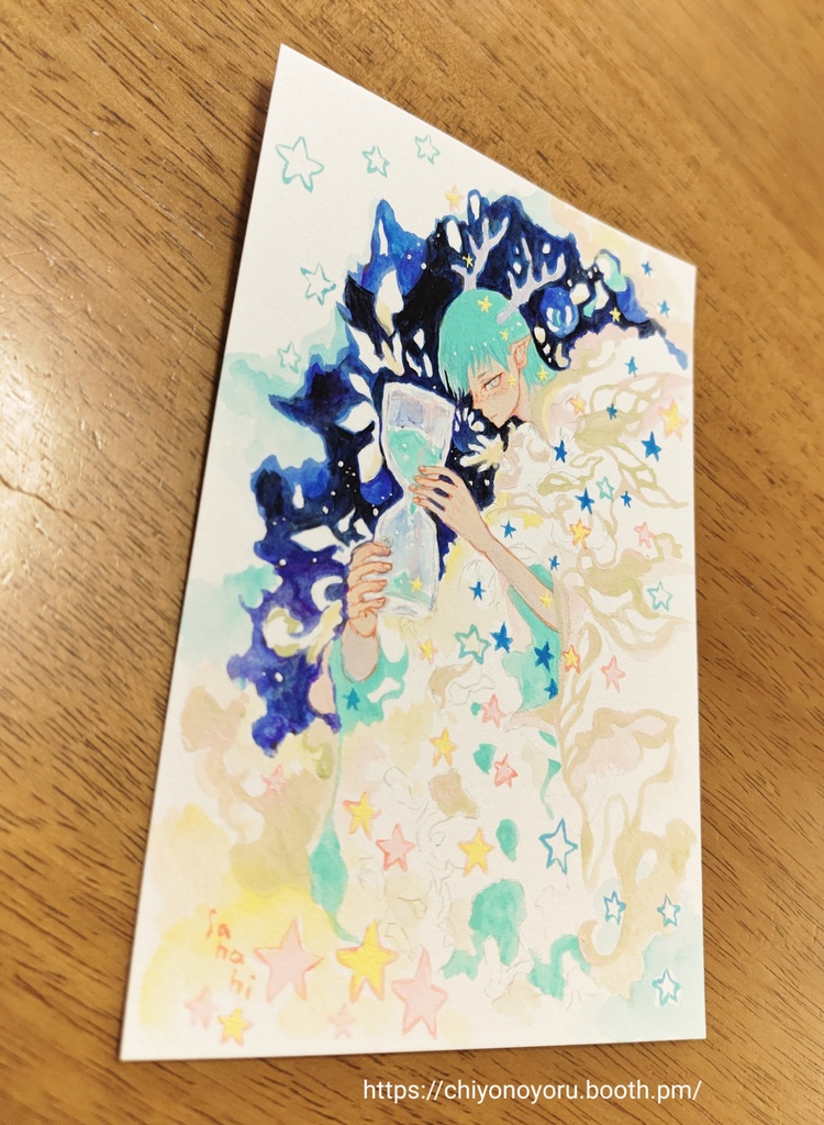 『僕を受け入れて。』創作神様の絵シリーズ、ノンフレーム原画