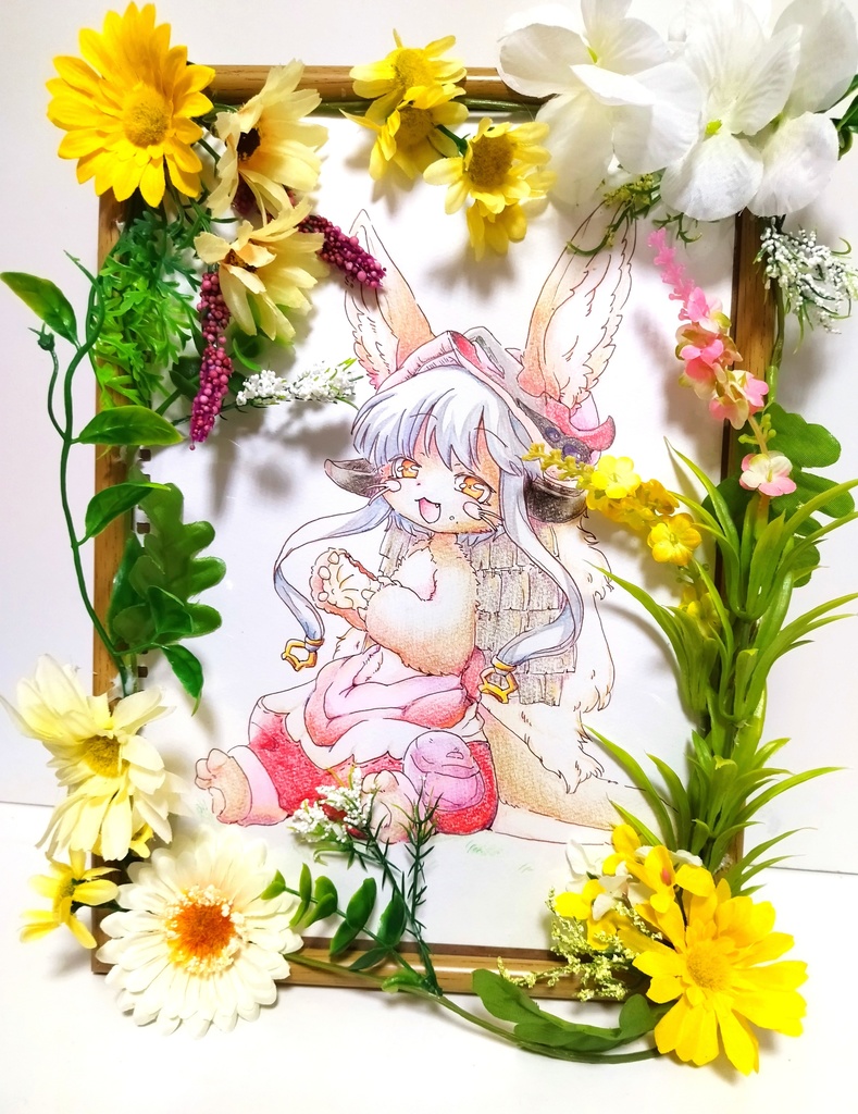 幸せ肉まんナナチ〘お花いっぱいフレーム〙