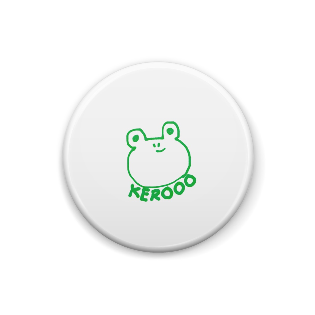 あにまるず -カエル-  缶バッジ