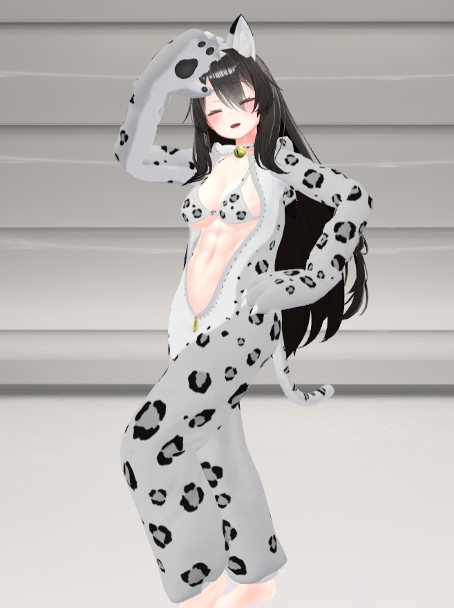 【桔梗ちゃん用】腹筋テクスチャ素材 abs texture