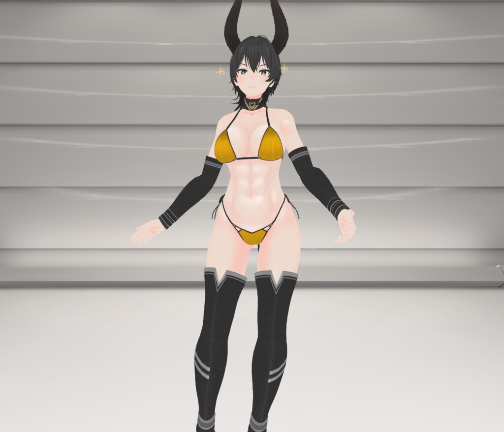 【テレクレアさん用】腹筋テクスチャ素材 abs texture