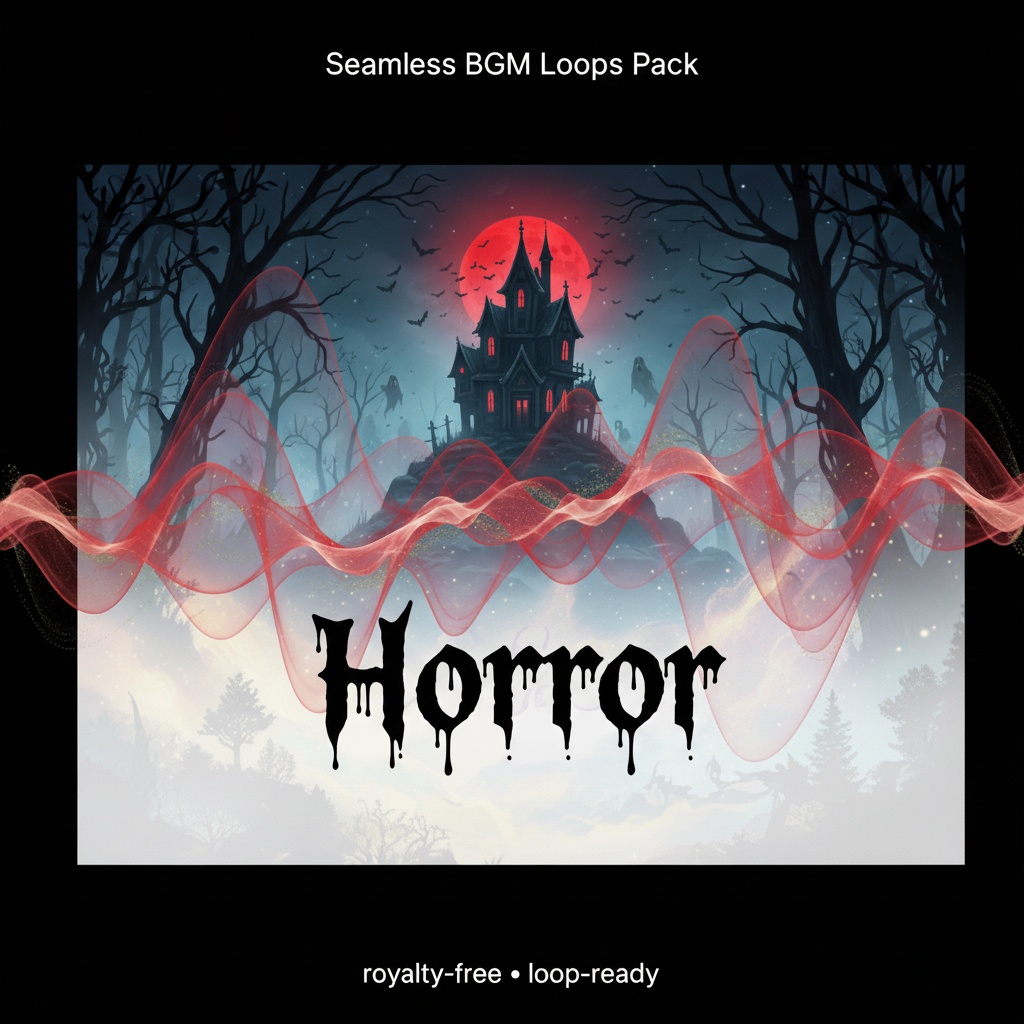 Seamless BGM Loops Pack – Horror